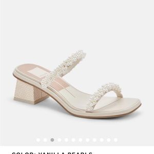 Dolce Vita - River Pearl heels (Perfect for wedding event)
